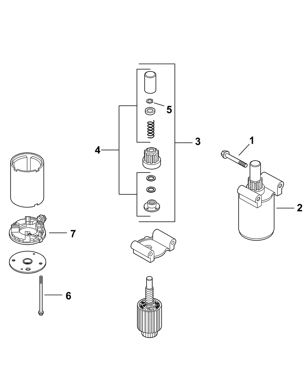 Sv820 Starting System Diagram and Parts List for Z-FORCE50 17AF3AGP-17AF3AGP010 Cub Cadet Lawn Tractor